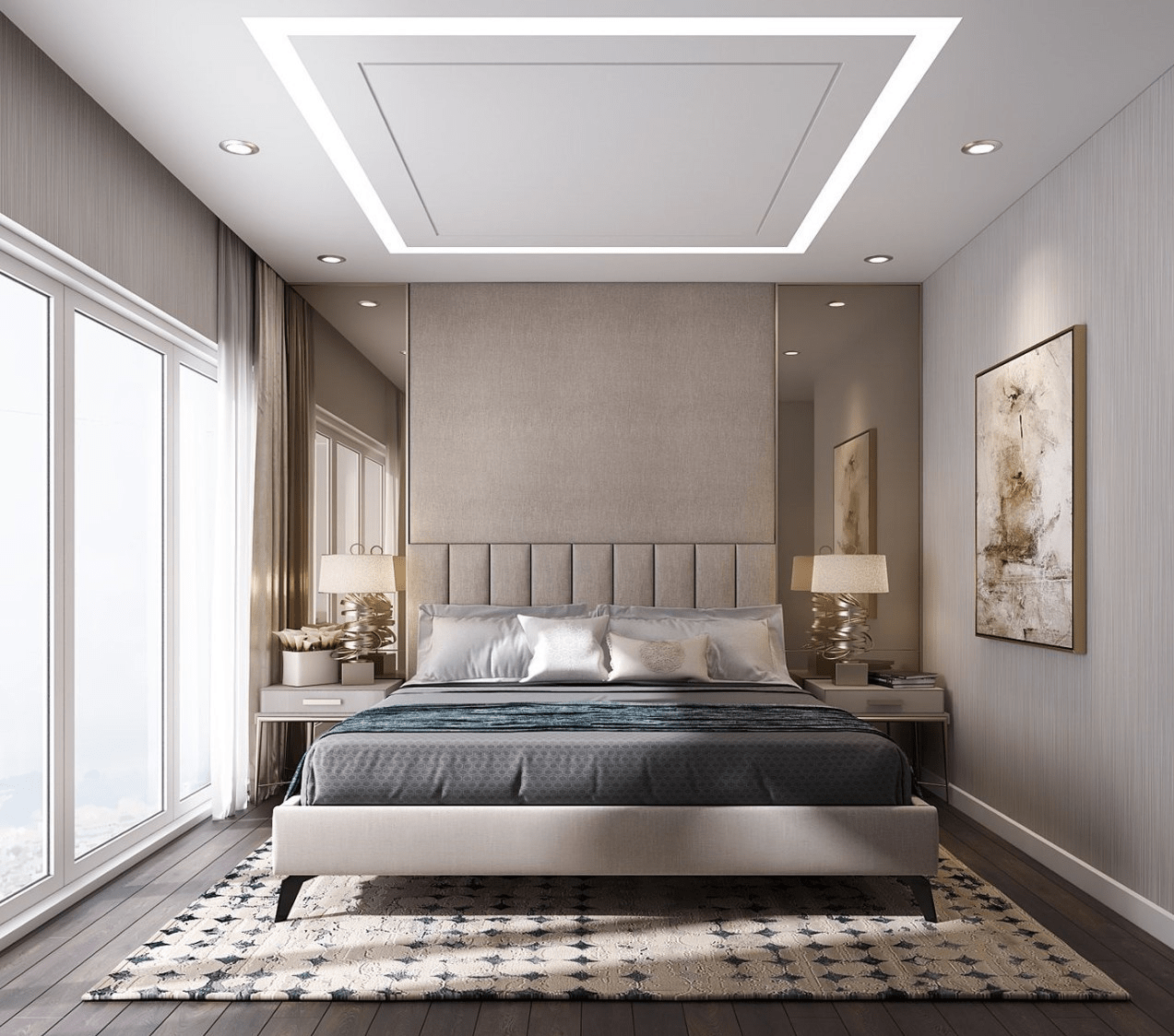Làm trần thạch cao Chơn Thành-Uy Tín chất lượng 8 80+ mẫu trần thạch cao phẳng đẹp, đơn giản, ấn tượng, báo giá