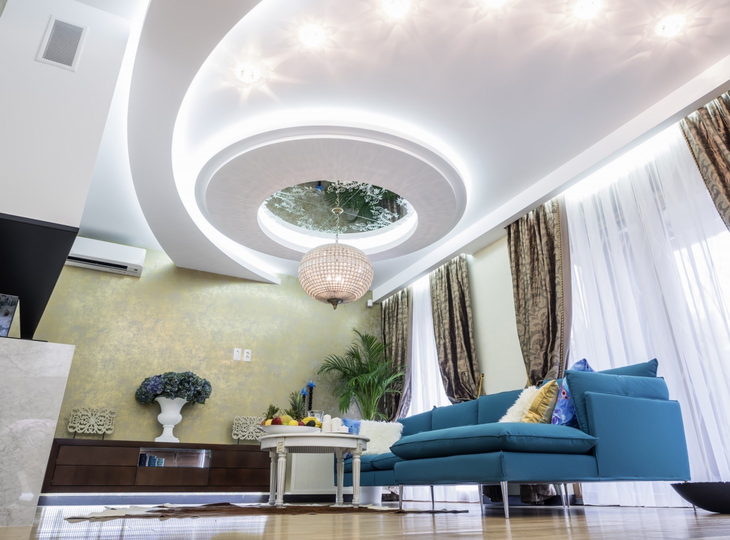 Làm trần thạch cao Chơn Thành-Uy Tín chất lượng 6 Trần thạch cao giật cấp là gì? Ứng dụng của trần thạch cao giật cấp