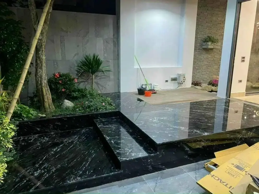 Đá hoa cương Bình Cơ - Đẳng cấp từ thiên nhiên cho mọi không gian sống 8 Lựa Chọn Đá Hoa Cương Bình Cơ Cho Bàn Bếp Cầu Thang
