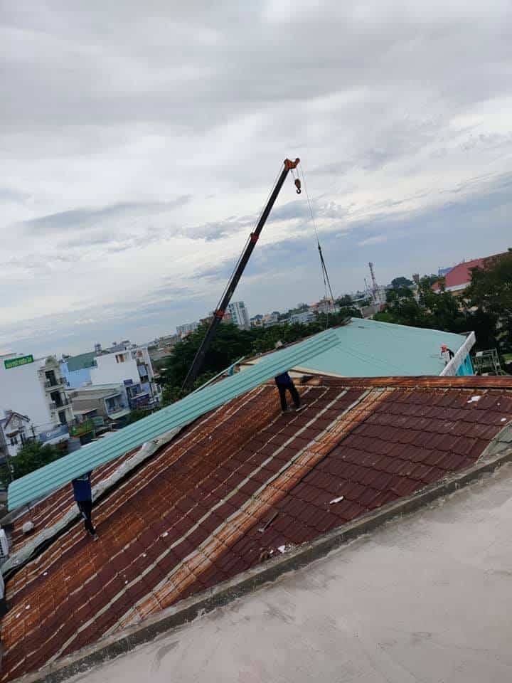 làm mái tôn Thường Tân