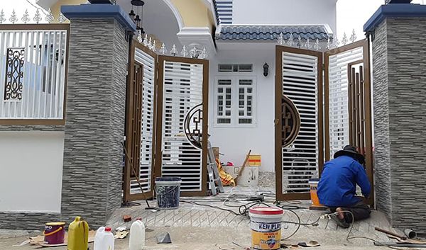 Tổng quan cơ khí Hội Nghĩa: Lan can inox và cổng sắt 7 Chuyên làm cơ khí gia công cổng sắt