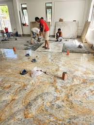 Đội ngũ thợ thi công đá hoa cương chuyên nghiệp tại Phú Giáo