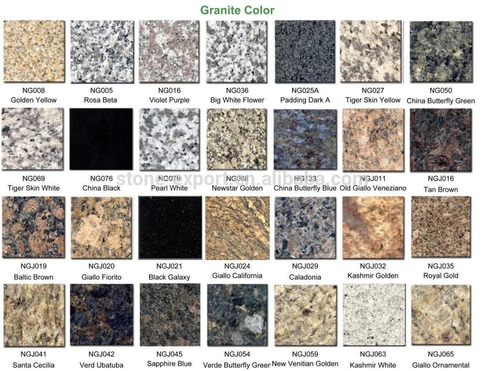 Xây đá hoa cương bến cát - Giá Rẻ số 1 21 Các loại đá hoa cương phổ biến tại Bến Cát