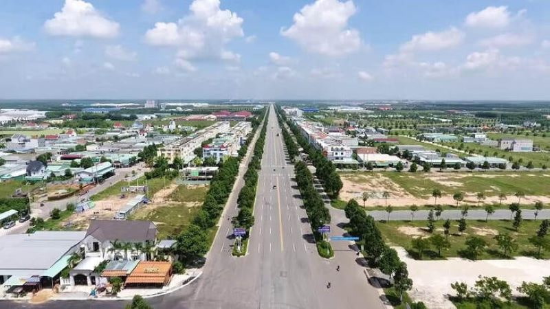 Khu đô thị Mỹ Phước Bến Cát phát triển
