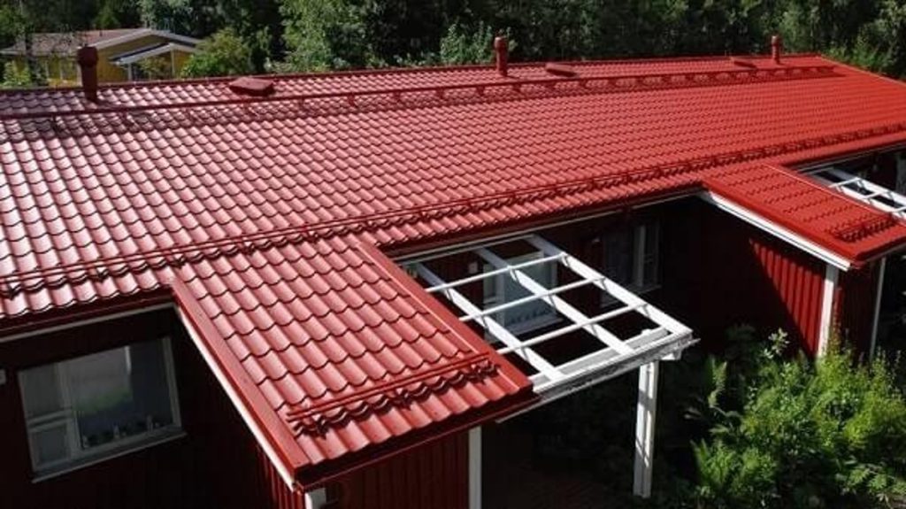 Làm mái tôn Bàu Bàng-nhanh chóng, giá rẻ 22 Tôn giả ngói đẹp cho biệt thự Bàu Bàng