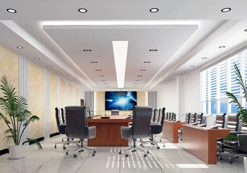 Trần thạch cao nổi cho văn phòng tại Bàu Bàng